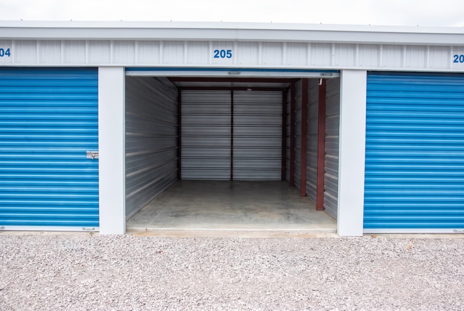 10' × 15' storage unit at Ada North - Liberty Acres Storage Center