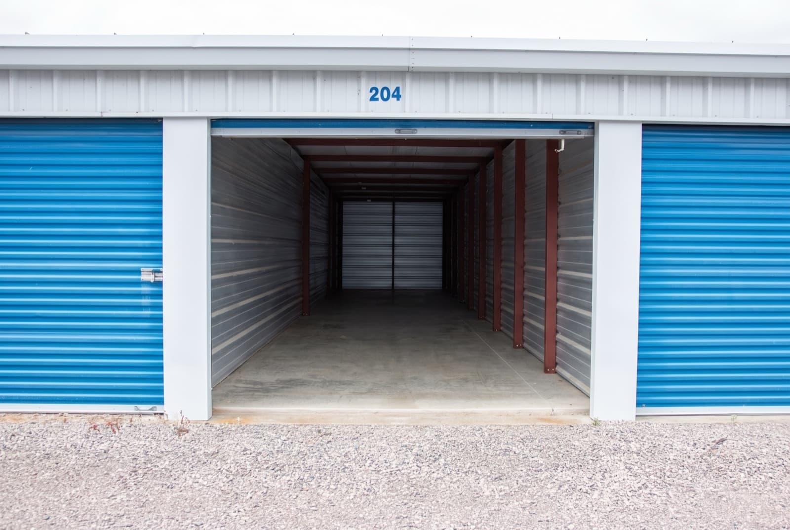10' × 30' storage unit at Ada North - Liberty Acres Storage Center