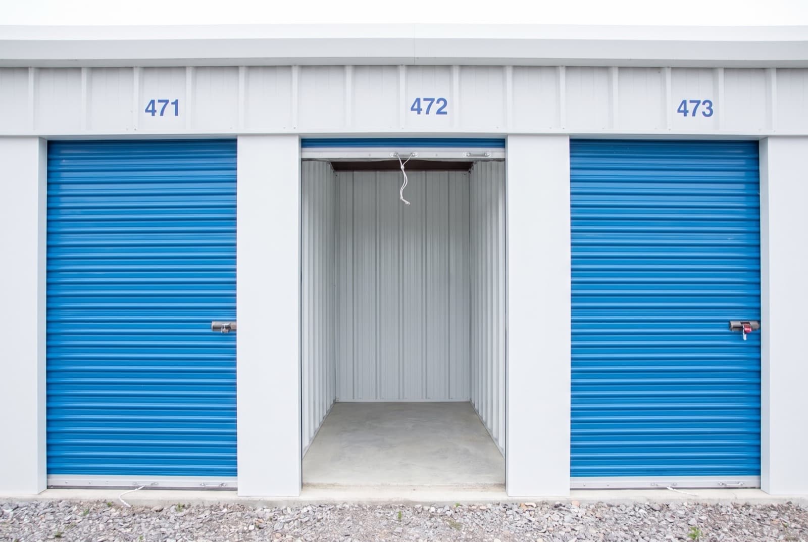 5' × 10' storage unit